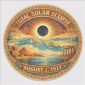Sticker Style Mosaïque 2027 Eclipse (Devant)