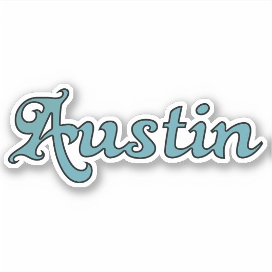 Sticker Style Super Austin (Devant)