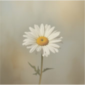 Sticker stylised blooming daisy paintings (Devant)