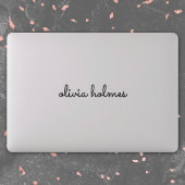 Sticker Stylish monogram | Scotter Script Laptop
