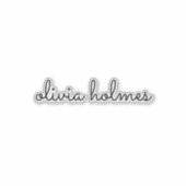 Sticker Stylish monogram | Scotter Script Laptop (Devant)