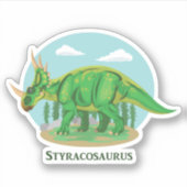 Sticker Styracosaure (Devant)