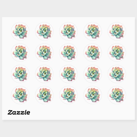 Sticker Succulent (Feuille)