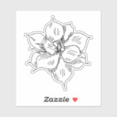 Sticker Succulent (Feuille)