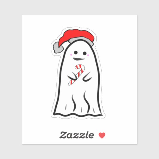 Sticker Sucre de canne fantôme (Feuille)