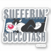 Sticker Sufferin' Succotash SYLVESTER™ Découpe (Devant)