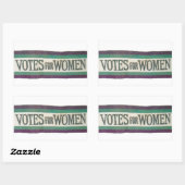 Sticker Suffragette Votes for Women (Feuille)