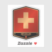 Sticker Suisse (Feuille)