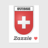Sticker Suisse | Suisse | Armoiries (Feuille)