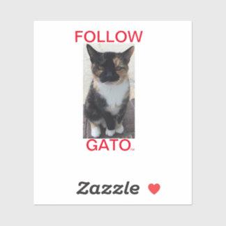 Sticker SUIVEZ GATO2, Tous les Casquettes