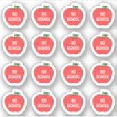 Sticker Suivi sans école enseignant élève rappel planifica (Devant)