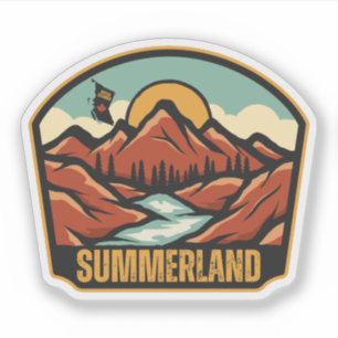 Sticker Summerland, Colombie-Britannique