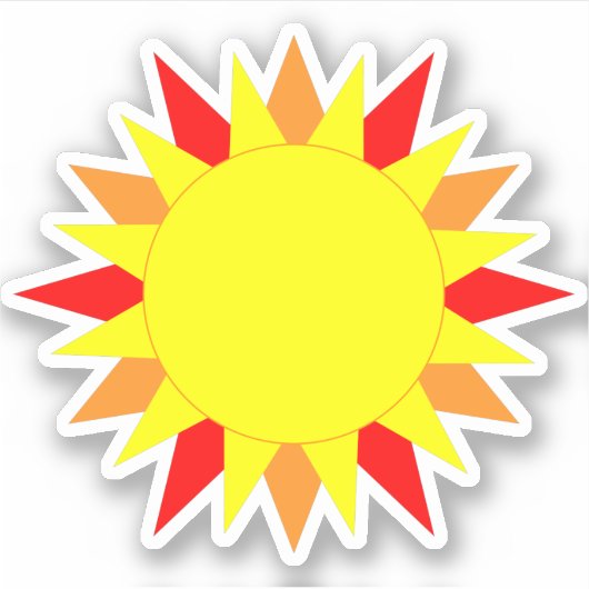 Sticker Sun (Devant)