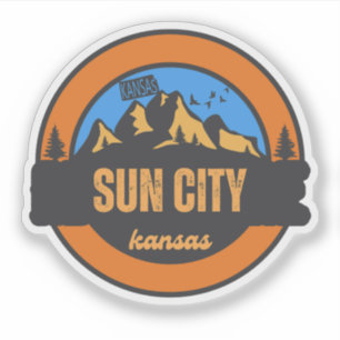 Sticker Sun City, Kansas