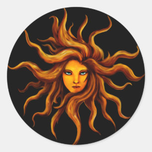 Sticker Sun Goddess
