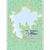 Sticker Sun Moon Lake Taiwan (Devant)
