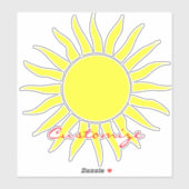 Sticker Sun Thunder_Cove (Feuille)