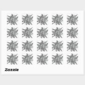 Sticker Sun Zentangle (Feuille)