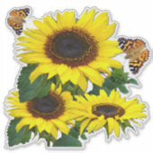 Sticker Sunflower (Devant)