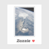 Sticker Sunglint Sur La Côte Du Massachusetts. (Feuille)