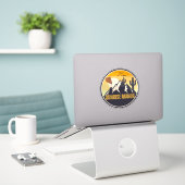 Sticker Sunrise Manor, Nevada (Ordinateur portable sur le bureau)