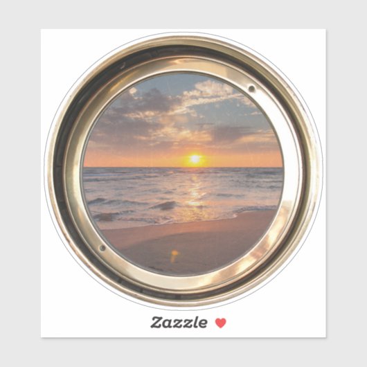 Sticker Sunset (Feuille)