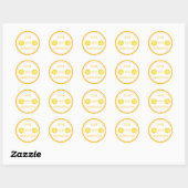Sticker Sunshine personnalisé (Feuille)