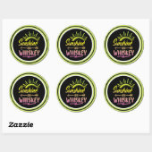 Sticker Sunshine & Whiskey (Feuille)