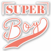 Sticker Super Boy (Devant)