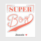 Sticker Super Boy (Feuille)