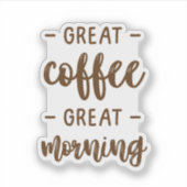 Sticker Super Café Super Matin (Devant)