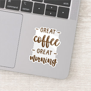 Sticker Super Café Super Matin