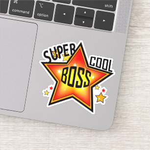 Sticker Super Cool Boss