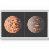 Sticker Super-Earth 55 Cancri E (Devant)