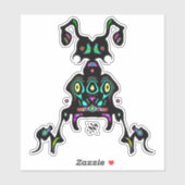 Sticker Super fourmi comme créature (Feuille)