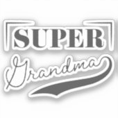 Sticker Super grand-mère (Recto)