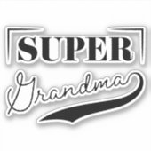 Sticker Super grand-mère (Devant)