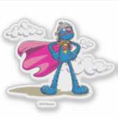 Sticker Super Grover de Sesame Street (Devant)