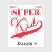 Sticker Super Kid (Feuille)