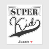 Sticker Super Kid (Feuille)