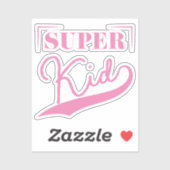 Sticker Super Kid (Feuille)