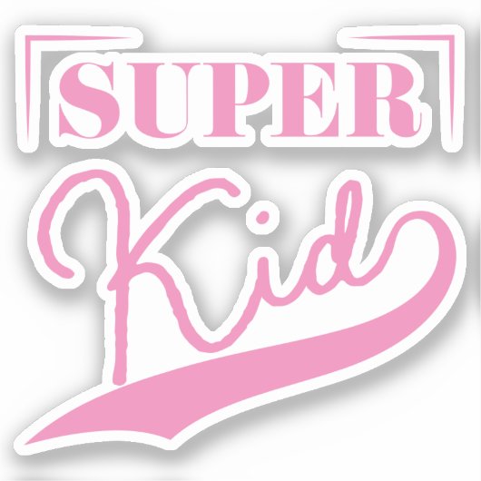 Sticker Super Kid (Recto)