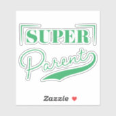 Sticker Super parent (Feuille)
