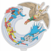 Sticker Super Powers™ Volant En Cercle (Devant)