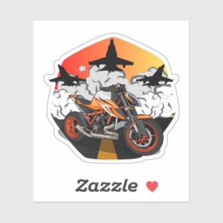 Sticker SuperDuke on the airbase