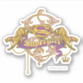Sticker Supergirl Golden Cat 2 (Devant)