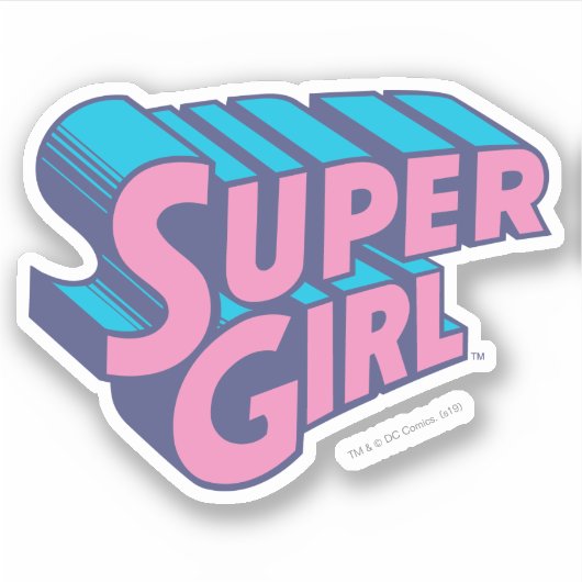 Sticker Supergirl J-pop 10 (Devant)