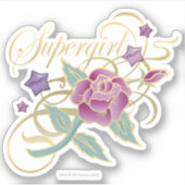 Sticker Supergirl Rose (Devant)