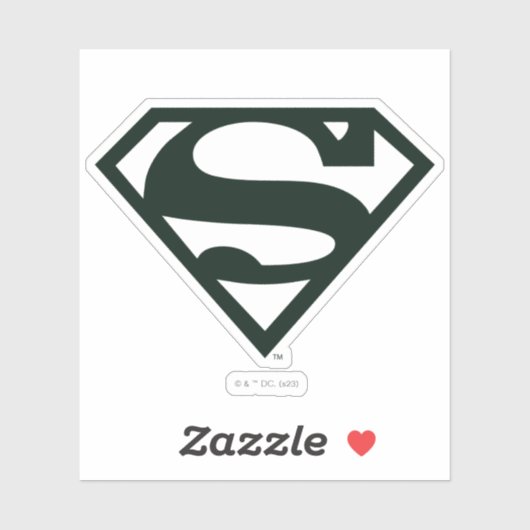 Sticker Supergirl Solid S-Shield (Feuille)