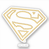 Sticker Supergirl Studded S-Shield (Devant)